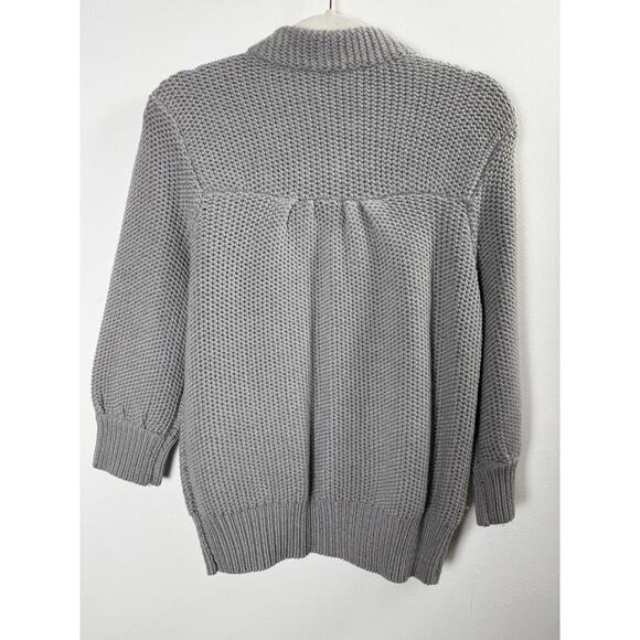 Laundry Merino Wool Chunky Knit Cardigan Preppy Coquette Classy Academia Twee M - Picture 6 of 8